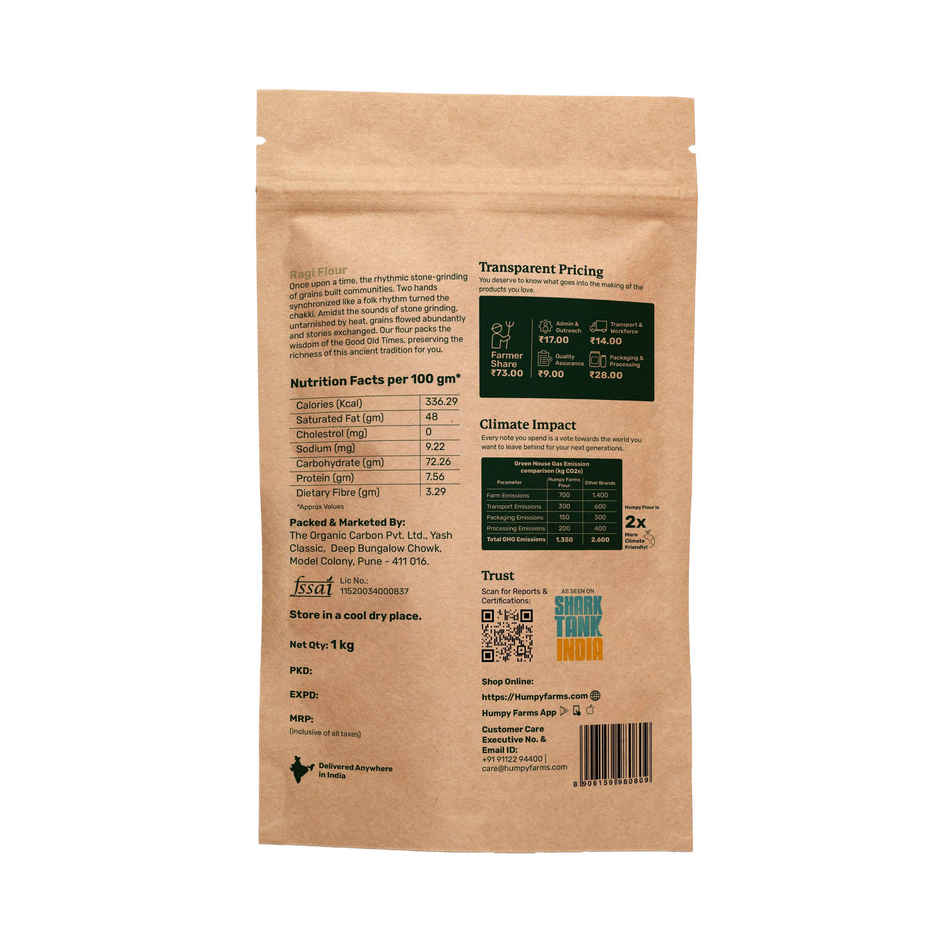 Humpy Farms Ragi | Nachni Flour