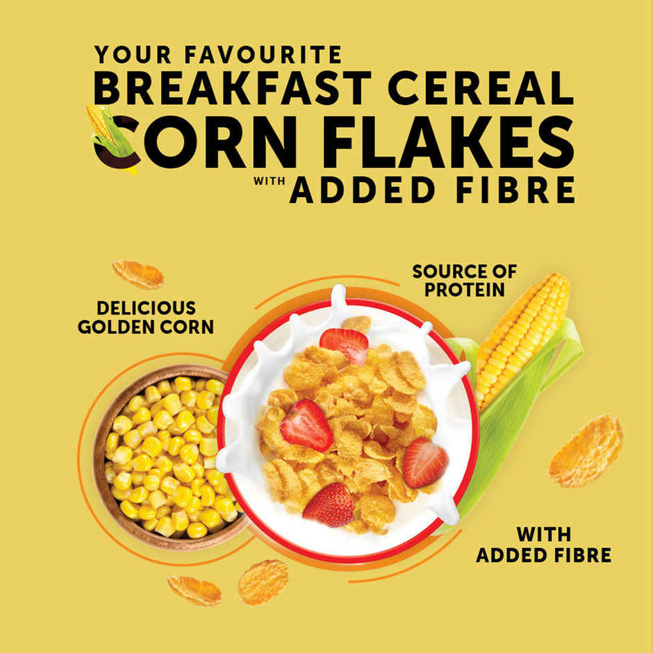 Bagrrys Corn Flakes Plus Original Healthier - Added Fibre