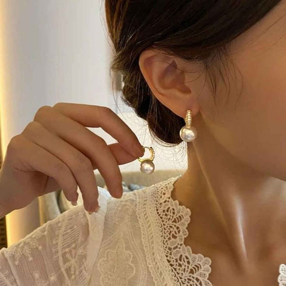 Estailo Fashion Women's Jewellery Earrings Gold One Size | E0001170