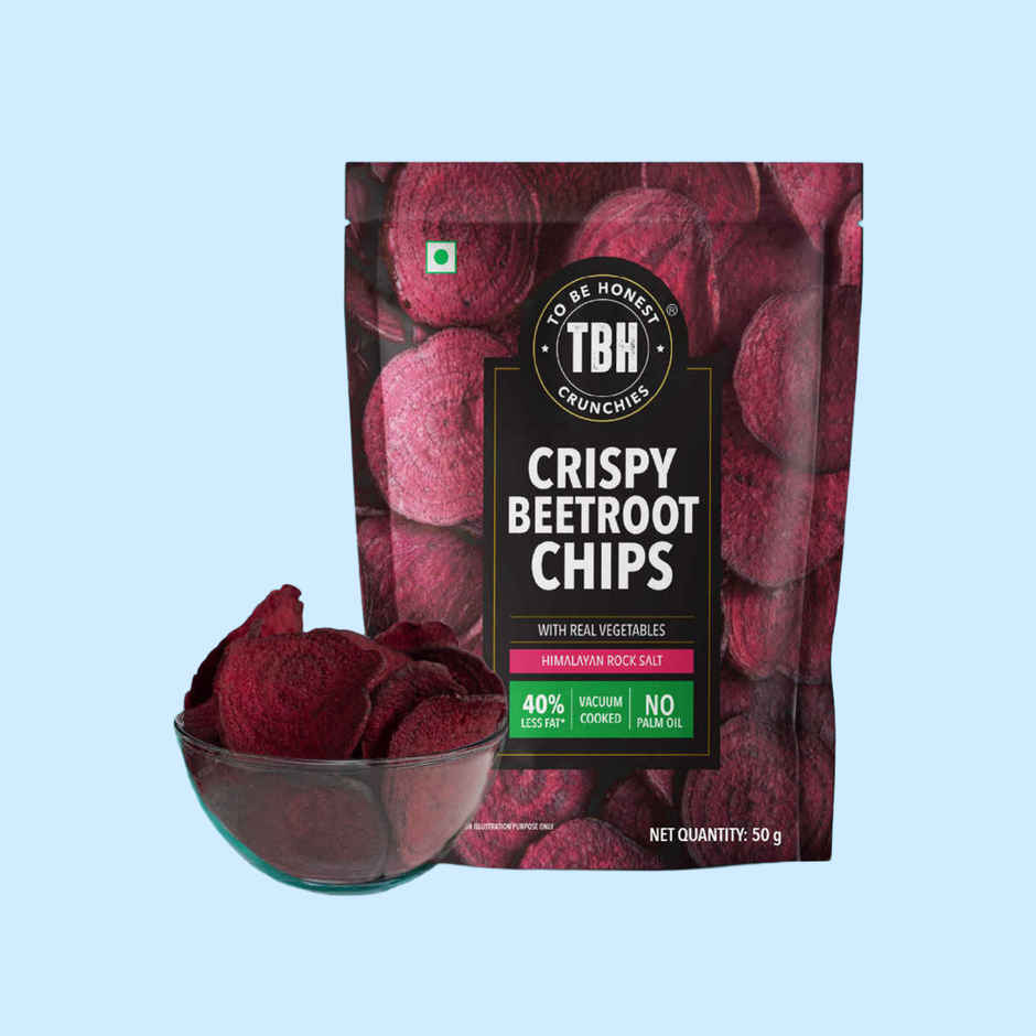 To Be Honest Crispy Beetroot With Himalayan Rock Salt