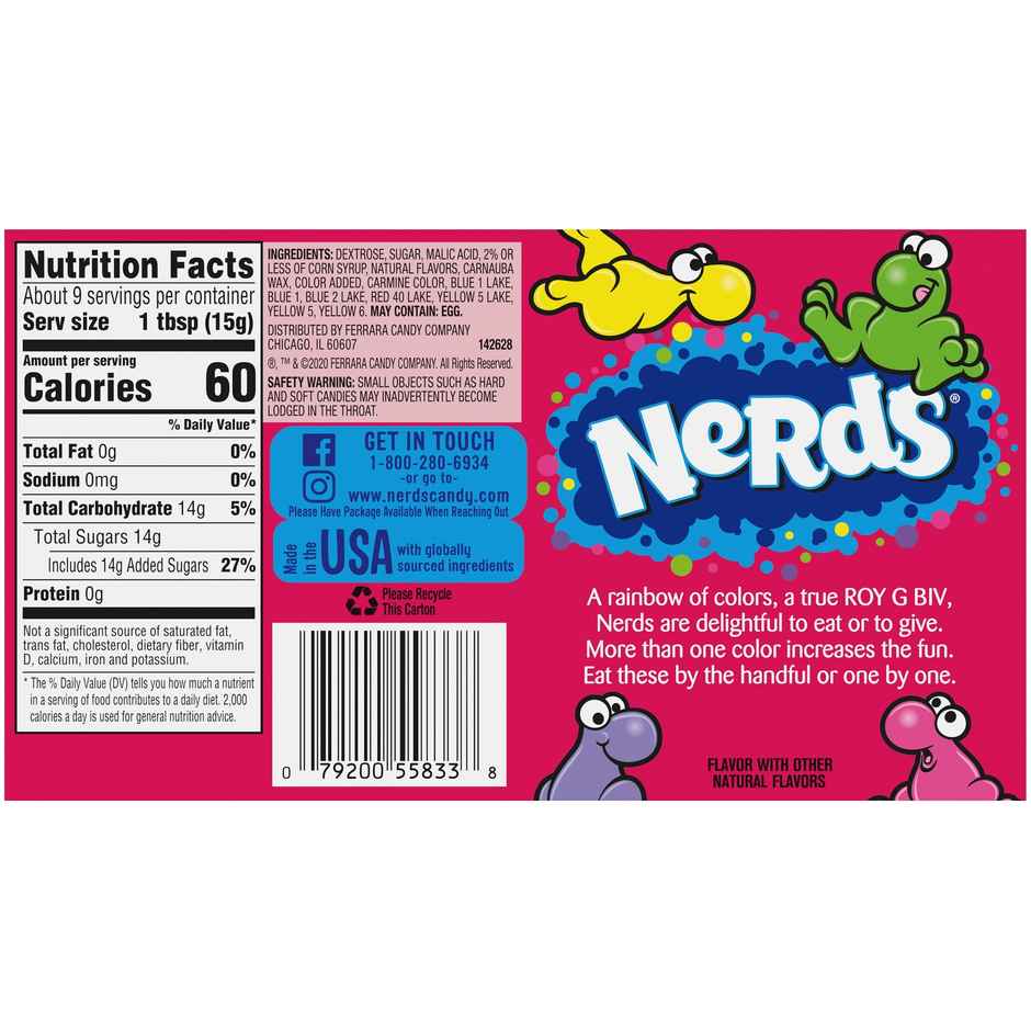 Nerds Rainbow Theatre Box