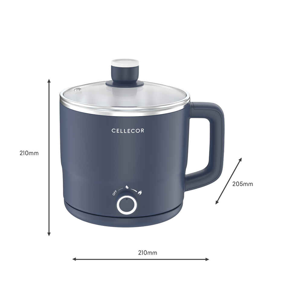 Cellecor CMK18 Multi Cook Kettle | Navy Blue