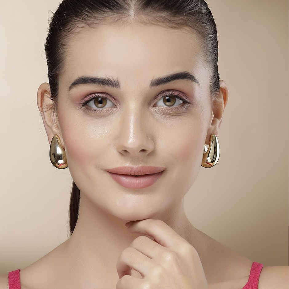 Karatcart Women's Stud Earrings Gold One Size | 33038921