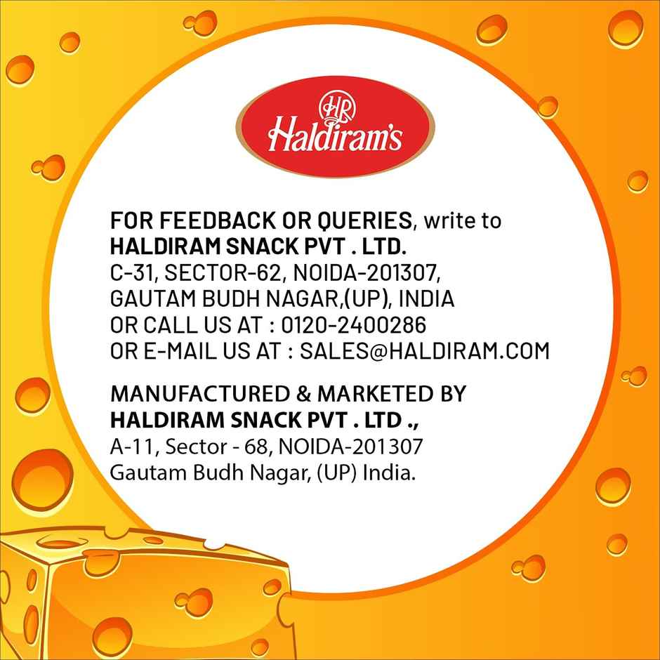 Haldiram's Whoopies Cheezi Balls | Cheesy & Crunchy Snack