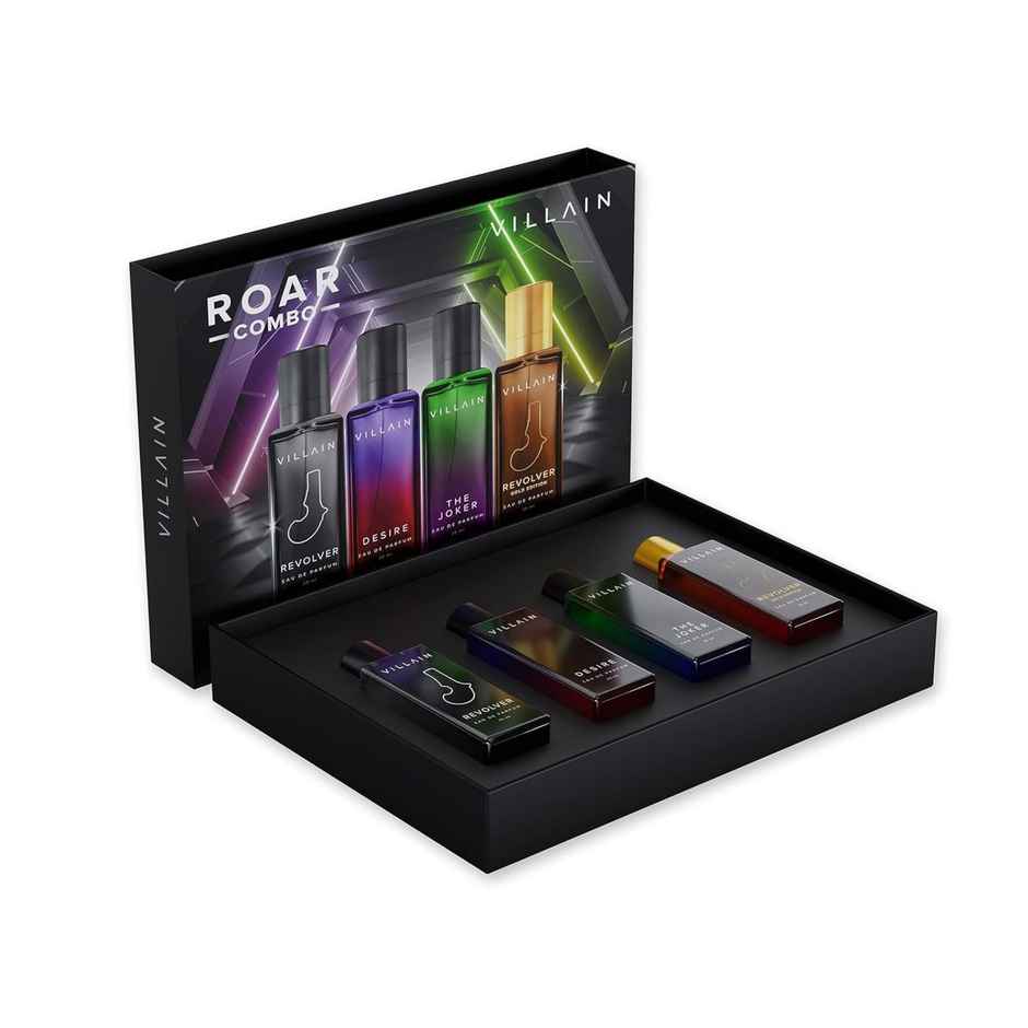 Villain Roar Combo Premium Perfume Gift Set For Men Eau De Parfum