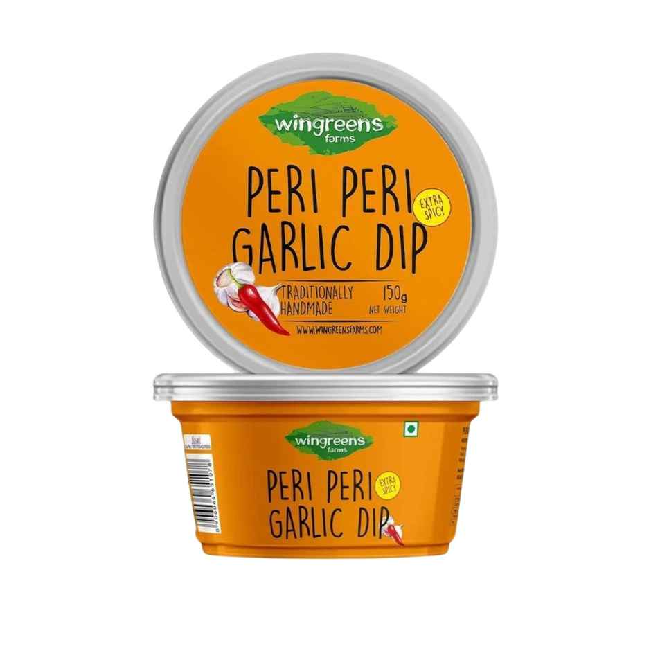 Wingreens Farms Peri-Peri Garlic Dip & Spread - Yoghurt Based