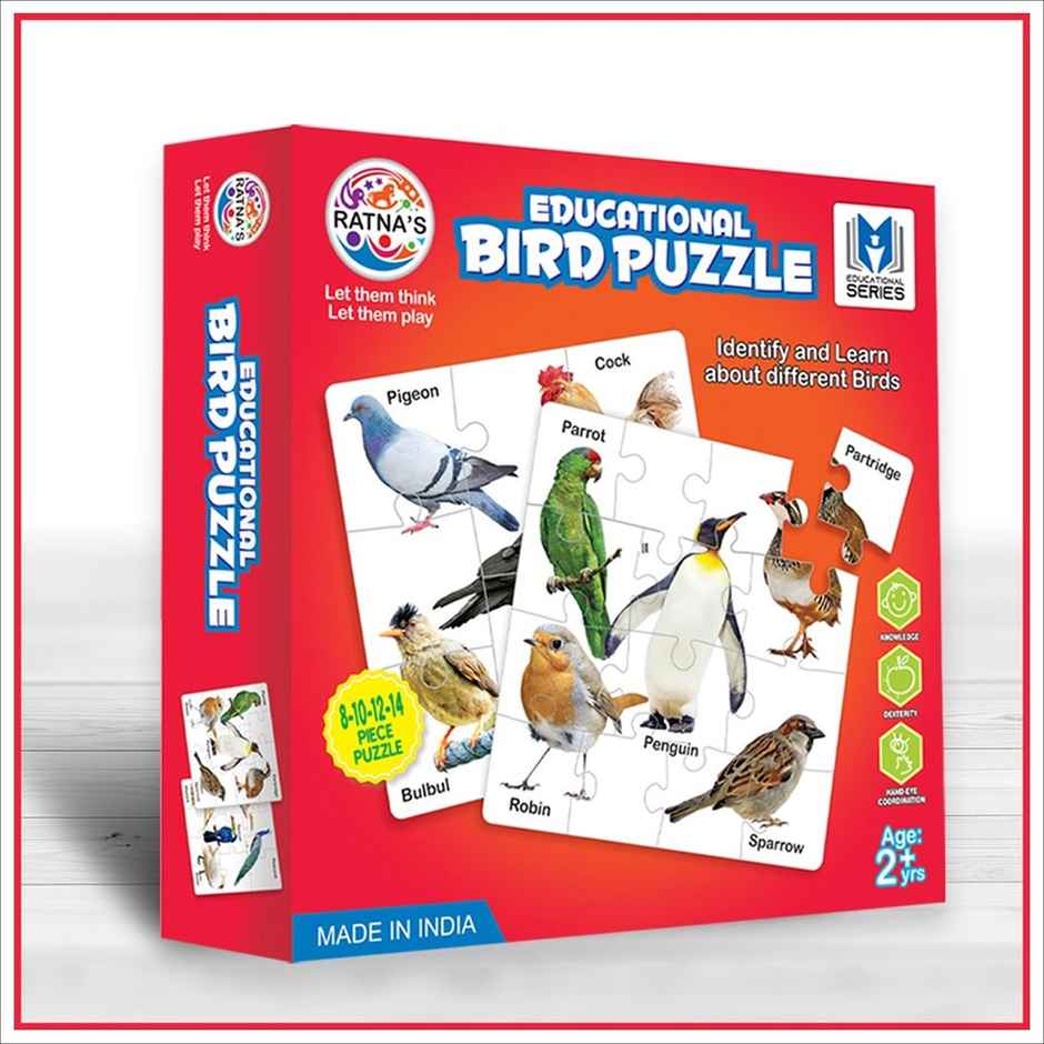 Ratna's Edu.Jigsaw Bird | Assorted