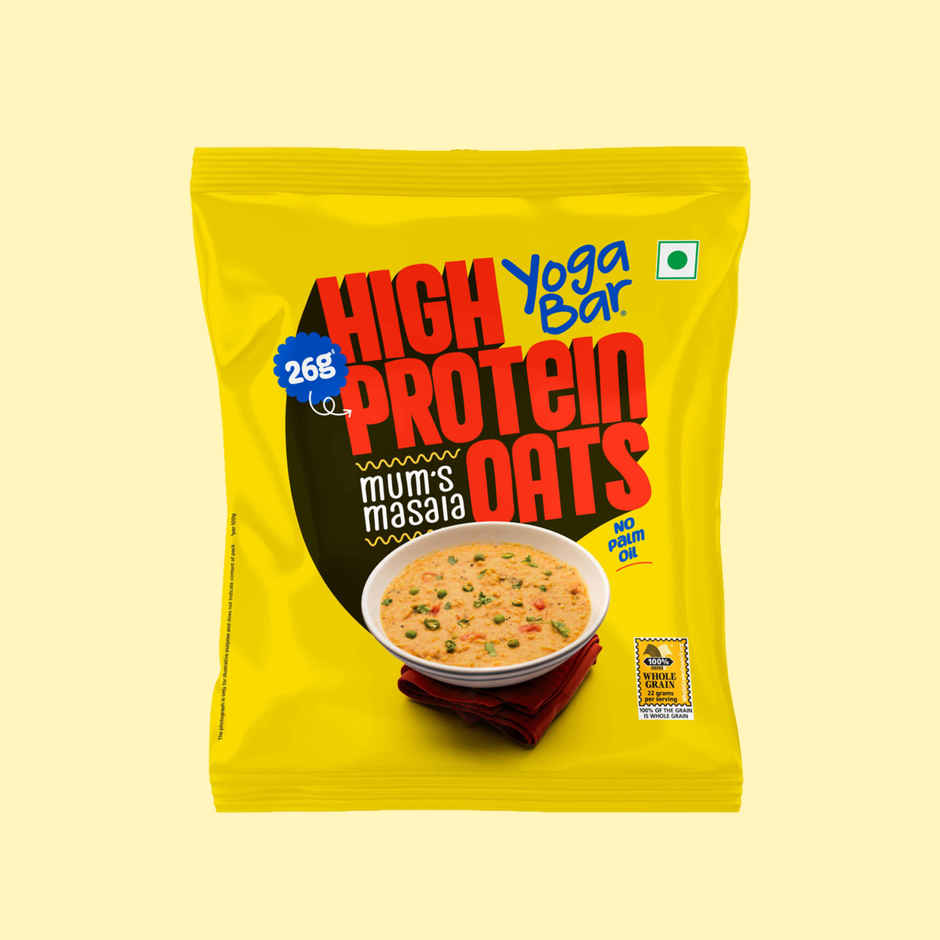 Yoga Bar High Protein Oats Mum's Masala
