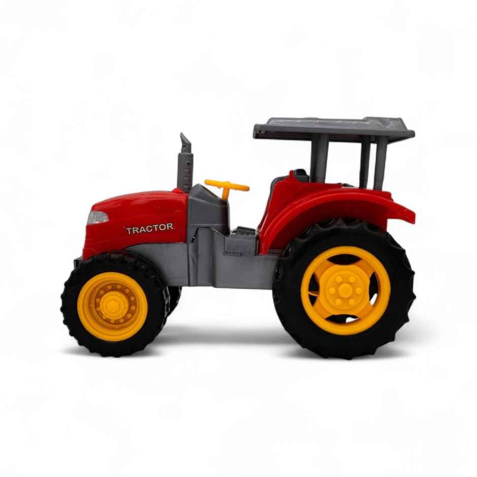 Toybharat Model Tractor | Multicolour | Travel Toys | Birthday Gift | Free Wheel | Assorted