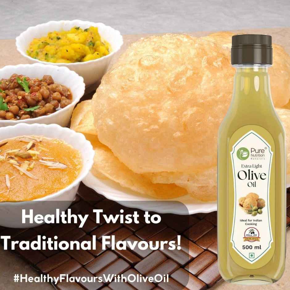 Pure Nutrition Extra Virgin Organic Olive Oil | Cold Pressed | Premium Quality