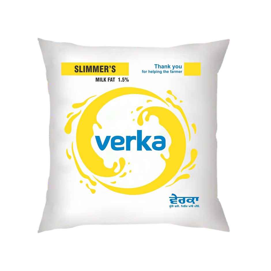 Verka Double Toned Fresh Milk | Pouch