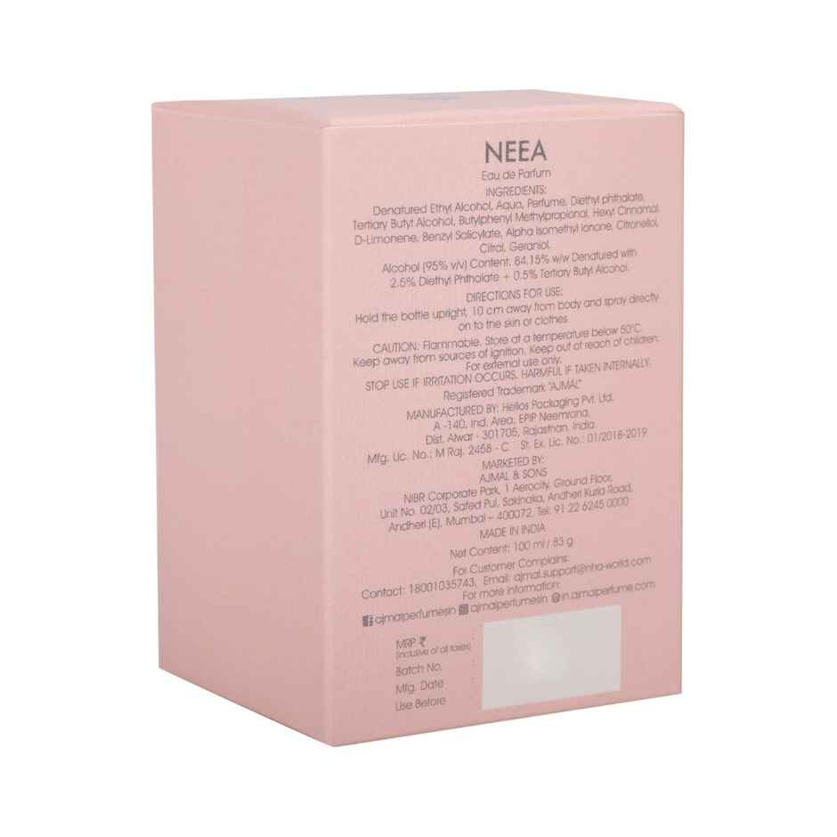 Ajmal Neea Eau De Perfume Floral Perfume Long Lasting Scent Spray Party Wear Gift For Women