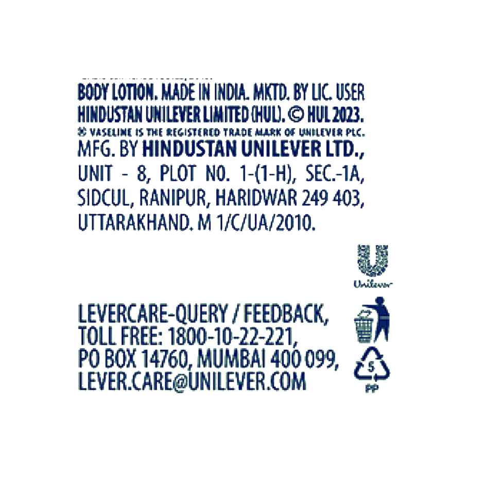 Vaseline Intensive Care Aloe Fresh Body Lotion