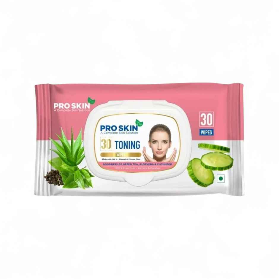 Pro Skin Wet Wipes - Toning | 30 Pulls Per Pack