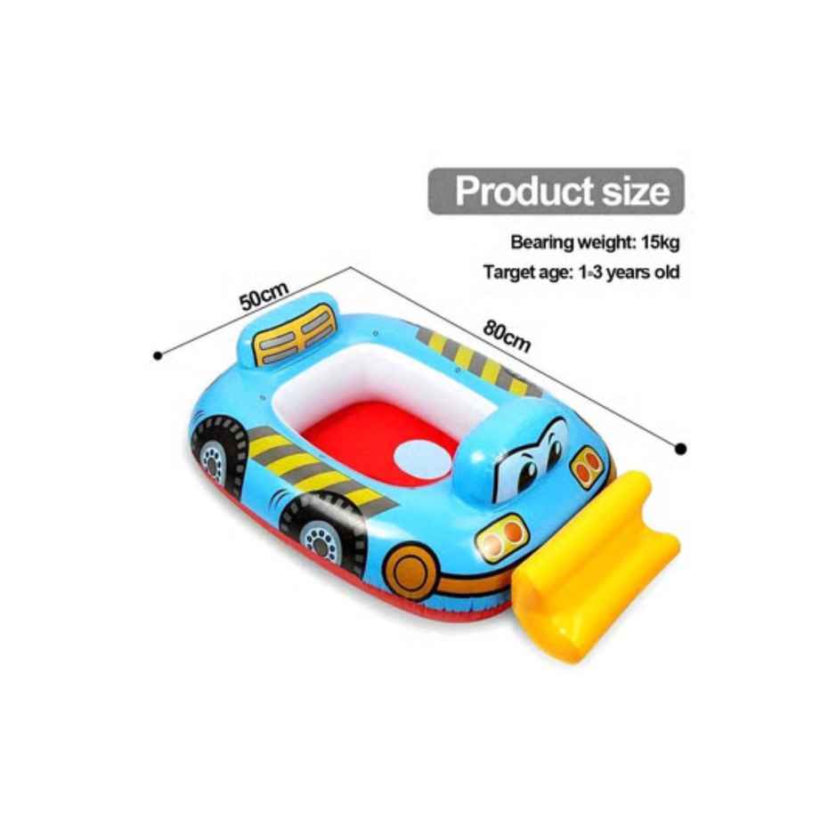 Toyshine Inflatable Construction Theme Swimming Pool Tub Tube Water Play Centre Toy for Kids