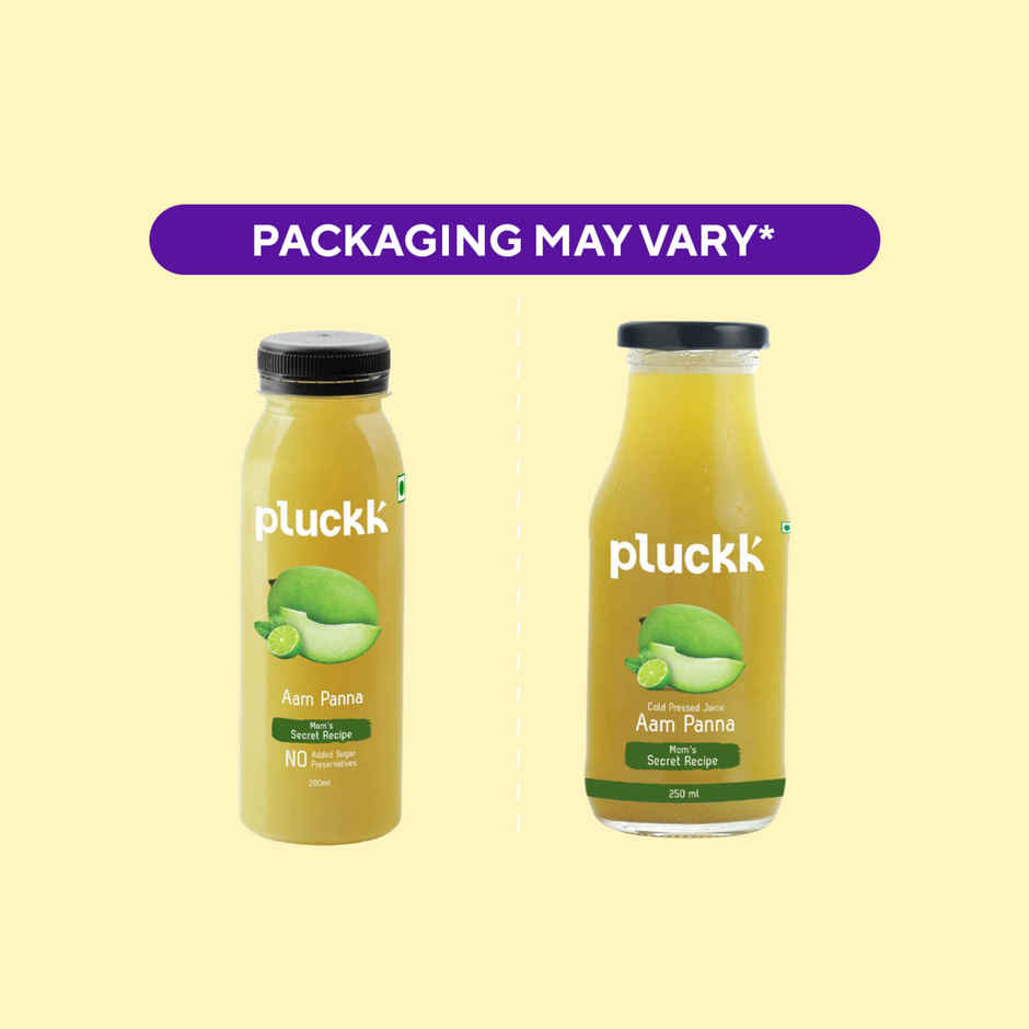 Pluckk Cold Pressed Extracted Aam Panna Juice | No Preservatives | No Added Sugar