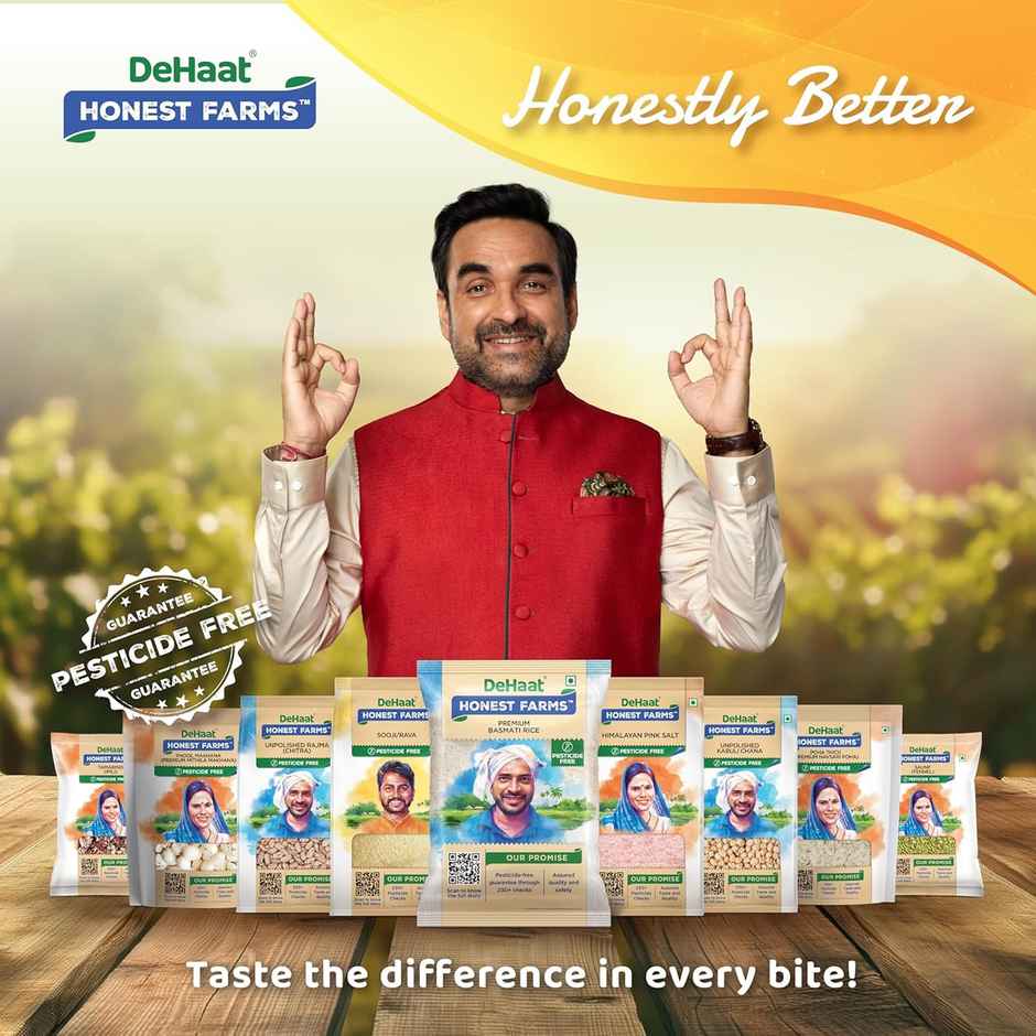 DeHaat HF Pesticide Free | Unpolished | Masoor Dal Split