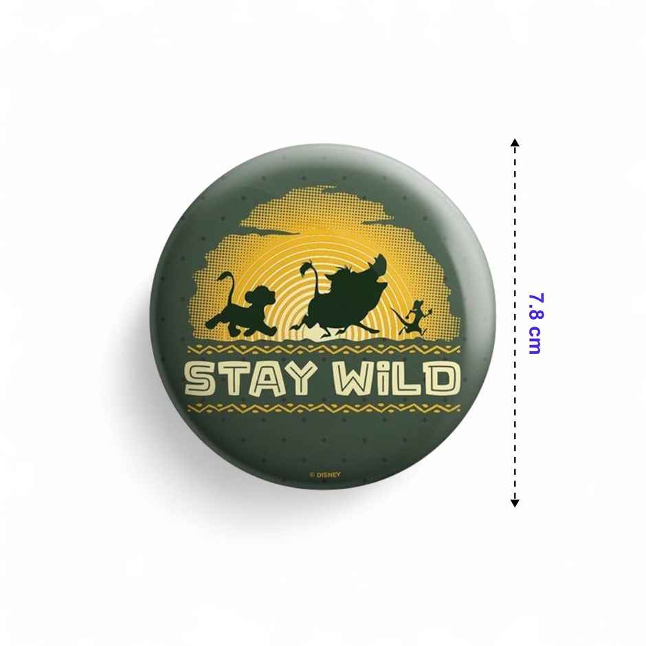 House Of Festivals Stay Wild - Disney Official Badge