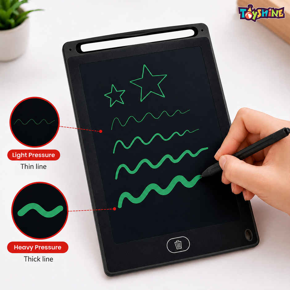 Toyshine Educational LCD Writing Tablet 2-5 Years - Multicolour