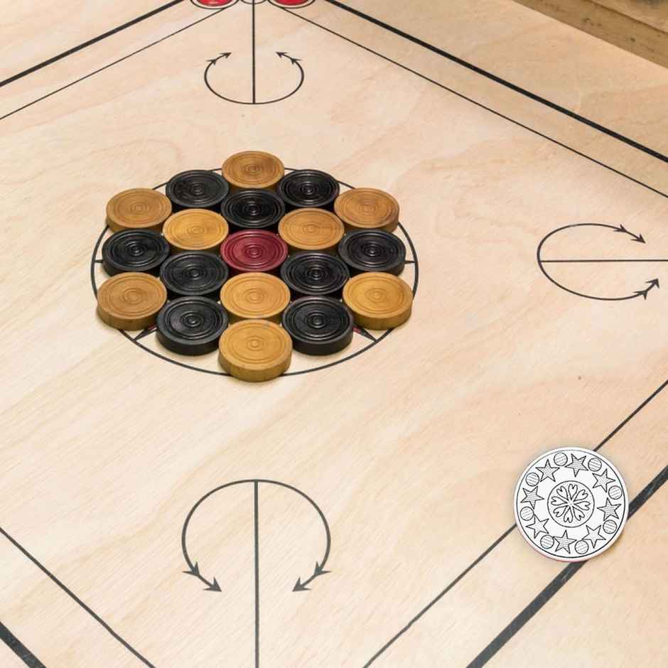 Total Legend Carrom Striker - Premium Quality Striker for Enhanced Gameplay - Assorted