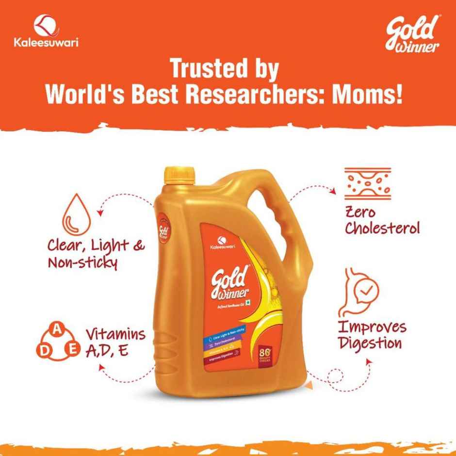 Gold Winner Refined Sunflower Oil - Jar
