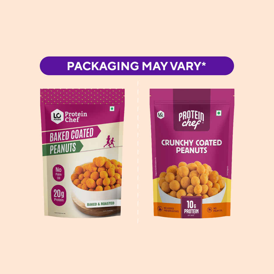 Protein Chef Crunchy Coated Peanuts | Masala Roasted Healthy Snacks