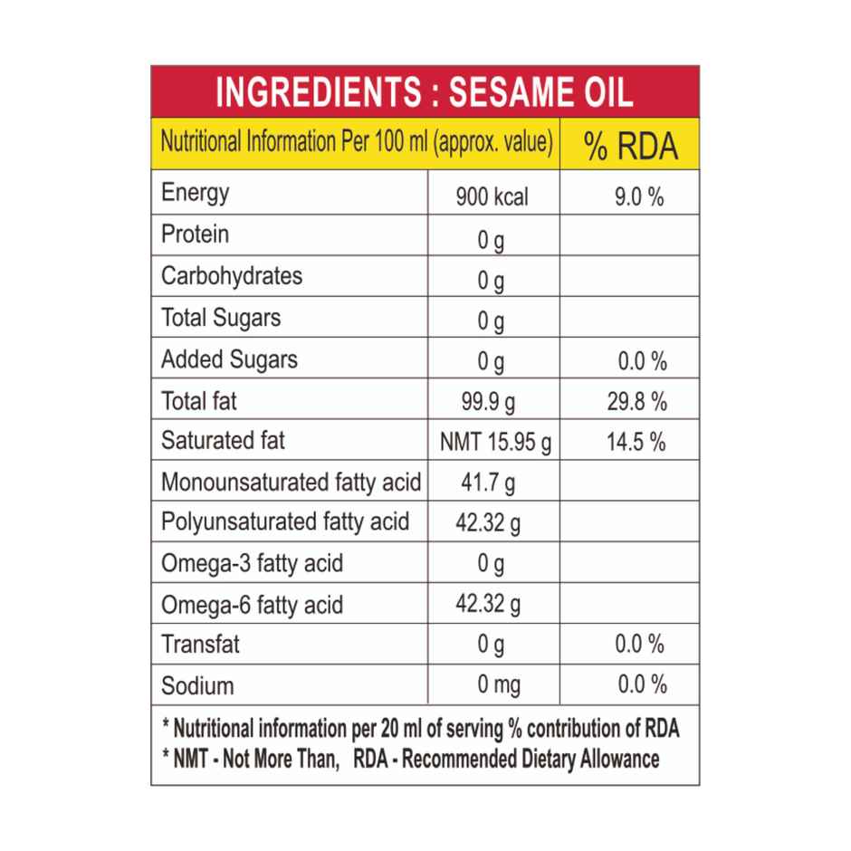 Idhayam Gingelly Oil | Pouch