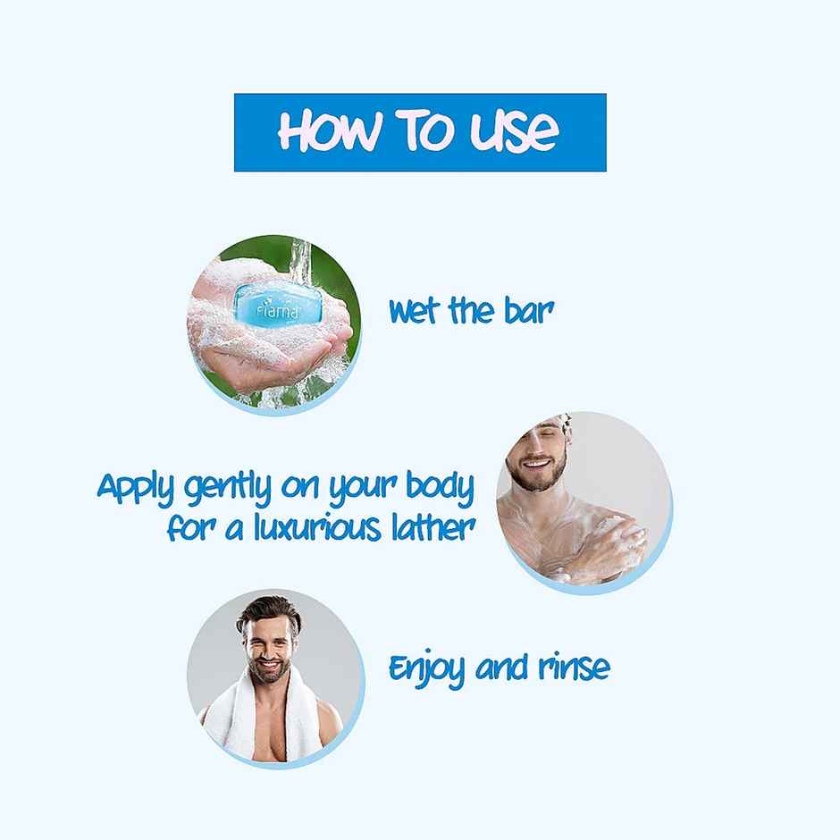 Fiama Men Refreshing Pulse Gel Bar With Sea Minerals With Skin Conditioner Soap