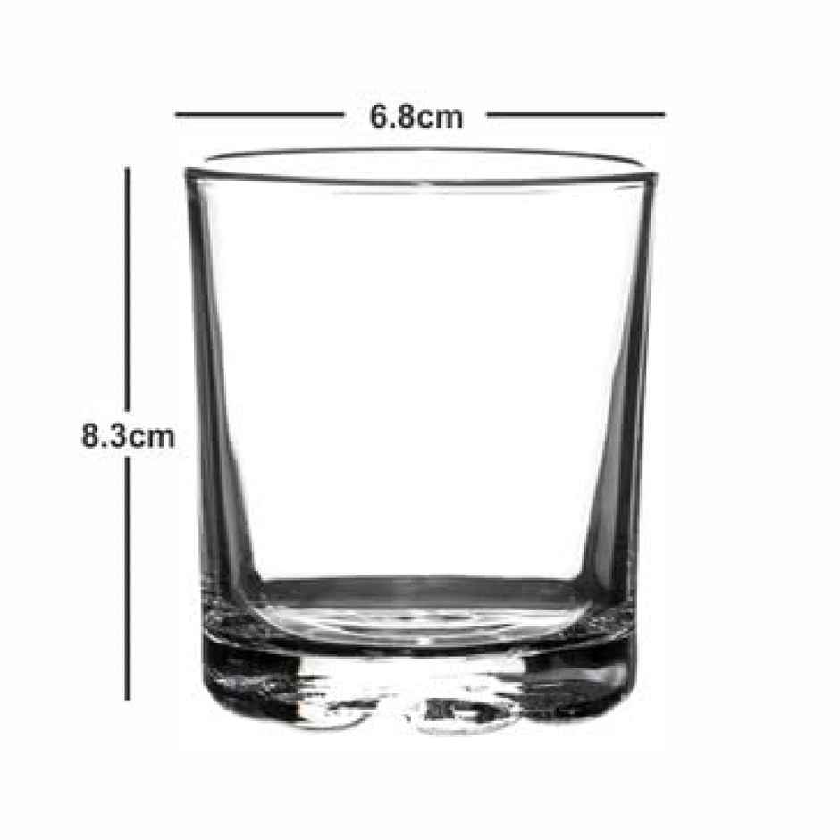 Roxx Orient OF Tumbler Glass - 200 ml | Pack of 6