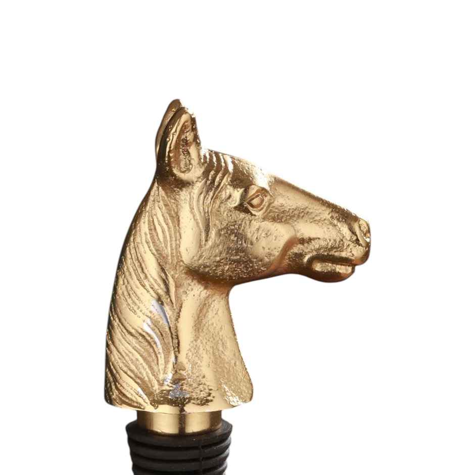 Trovea's Horse And Fish Bottle Stopper Combo Set