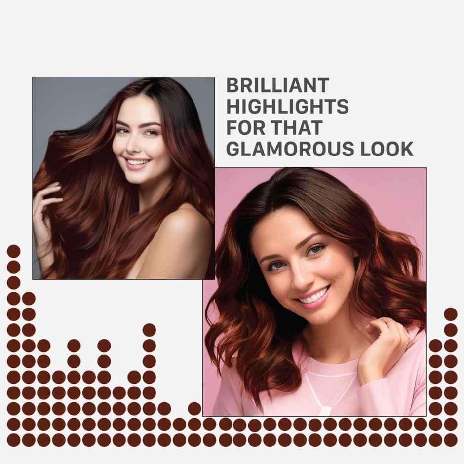 Streax Hair Colour Highlighting Kit Latte Brown For Women