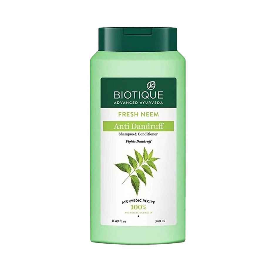 Biotique Fresh Neem Anti Dandruff Shampoo & Conditioner