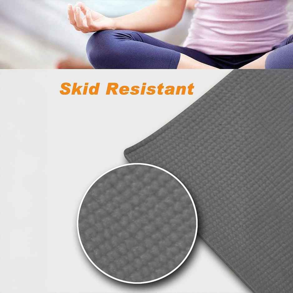 Status Yoga Mat 4Mm 60Cm x 120 Cm - Grey