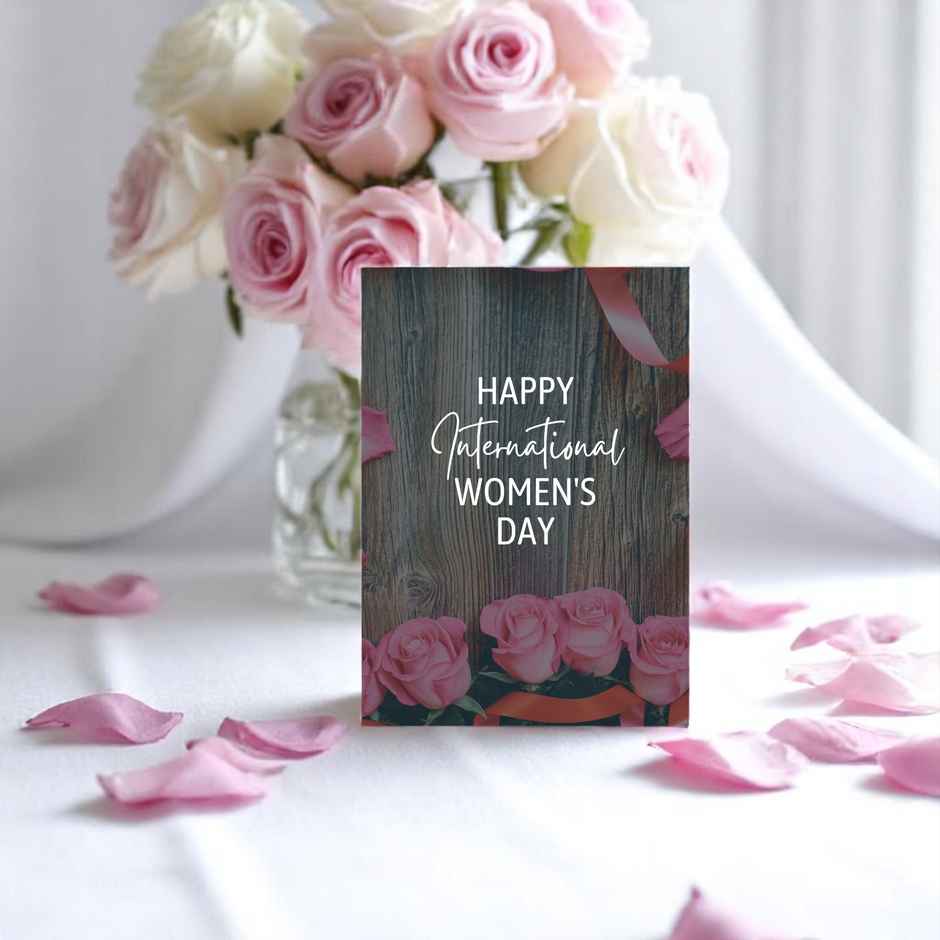 House Of Festivals Women s Day Greeting Card - Design 23