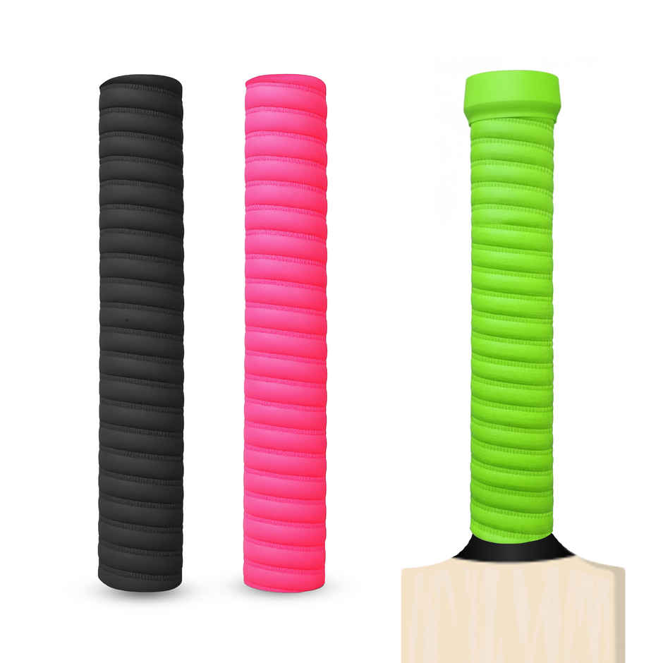 Spanker Sports Cricket Bat Grip Set | Anti-Slip Rubber Bat Handle Grips for Adults & Kids