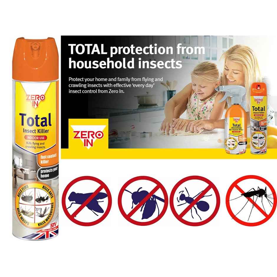 Zero In Total Insect Killer | Indoor Use