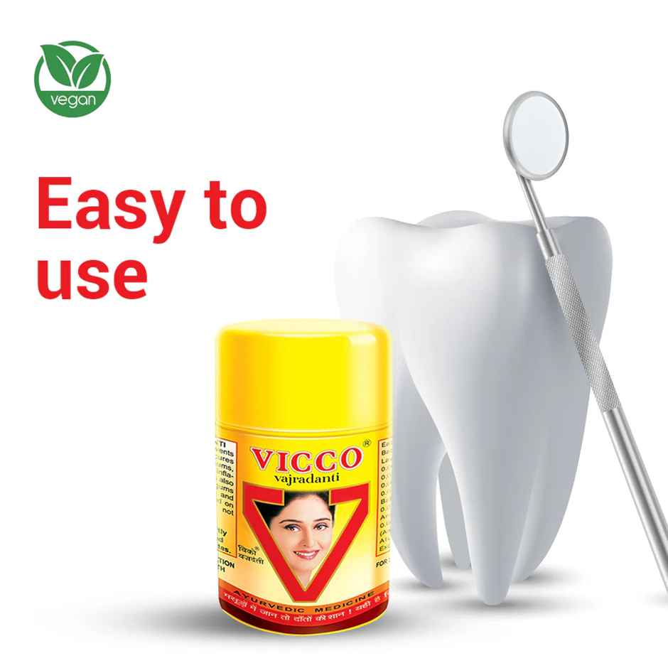 Vicco Vajradanti Ayurvedic Powder