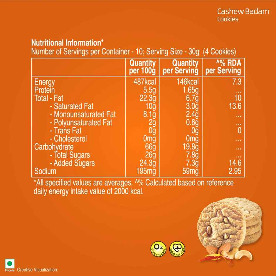 UNIBIC Cashew Badam Cookies