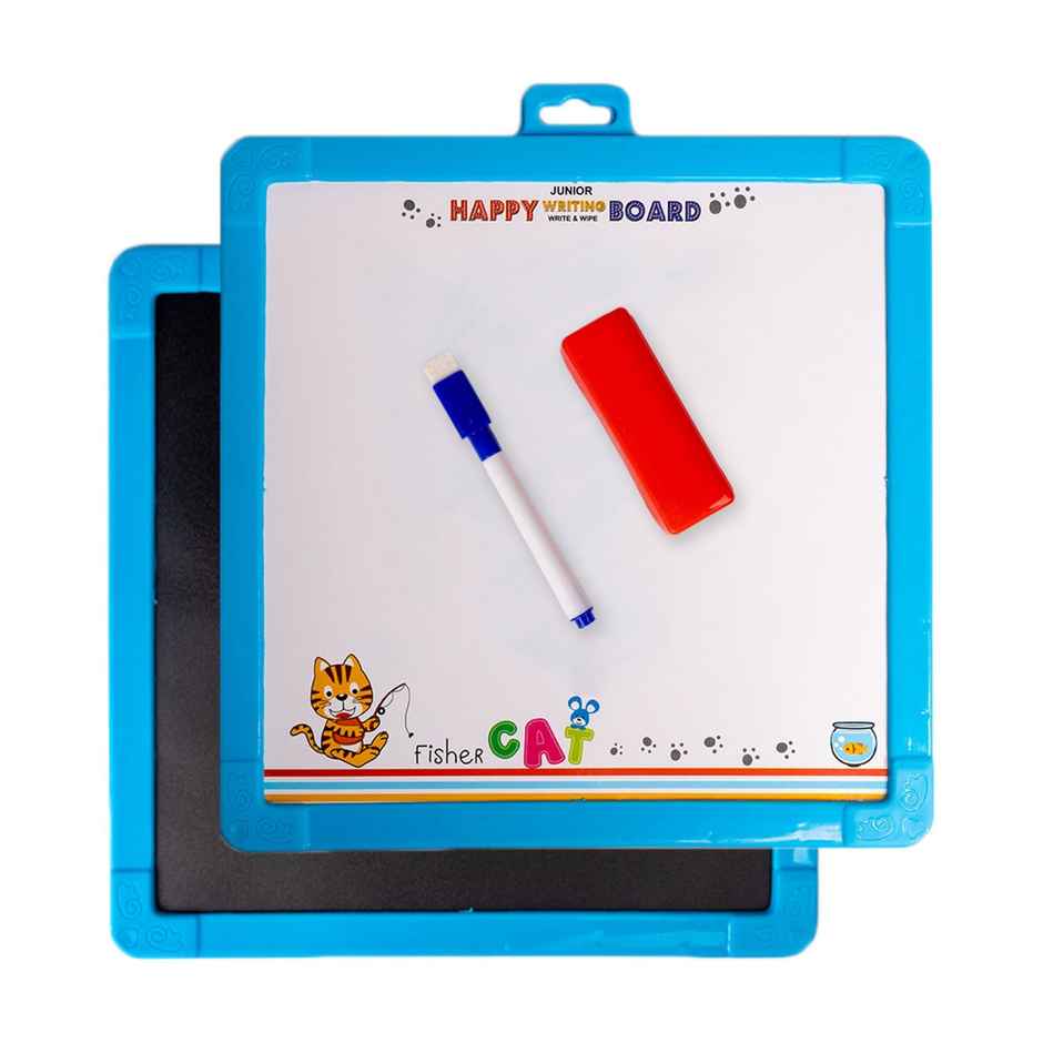 Ratna's Happy Writing Board Junior| 1 Board, 1 Marker, 1 Eraser | Assorted