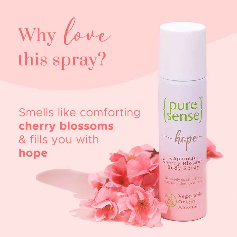 PureSense Hope Japanese Cherry Blossom No Gas Deodorant for Women