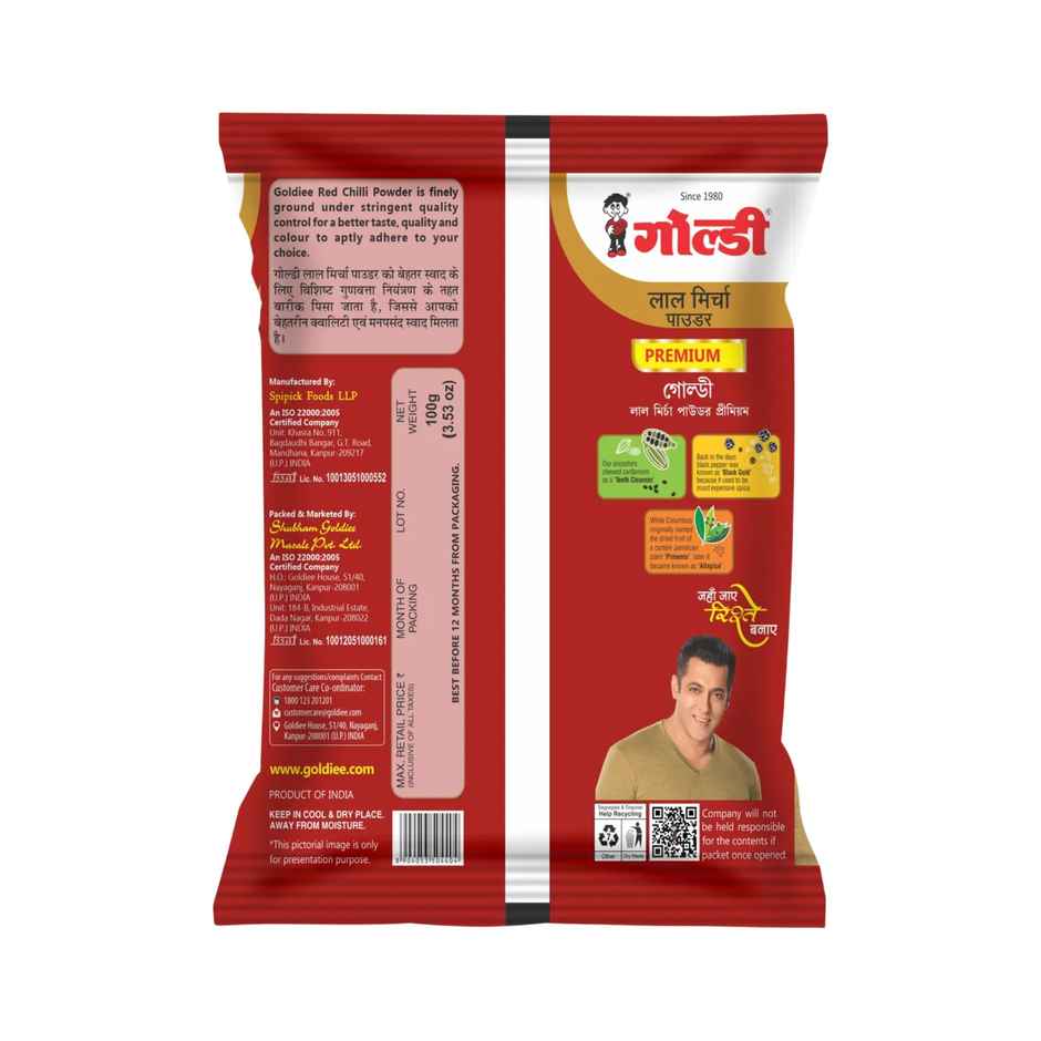 Goldiee Red Chilli Powder Premium