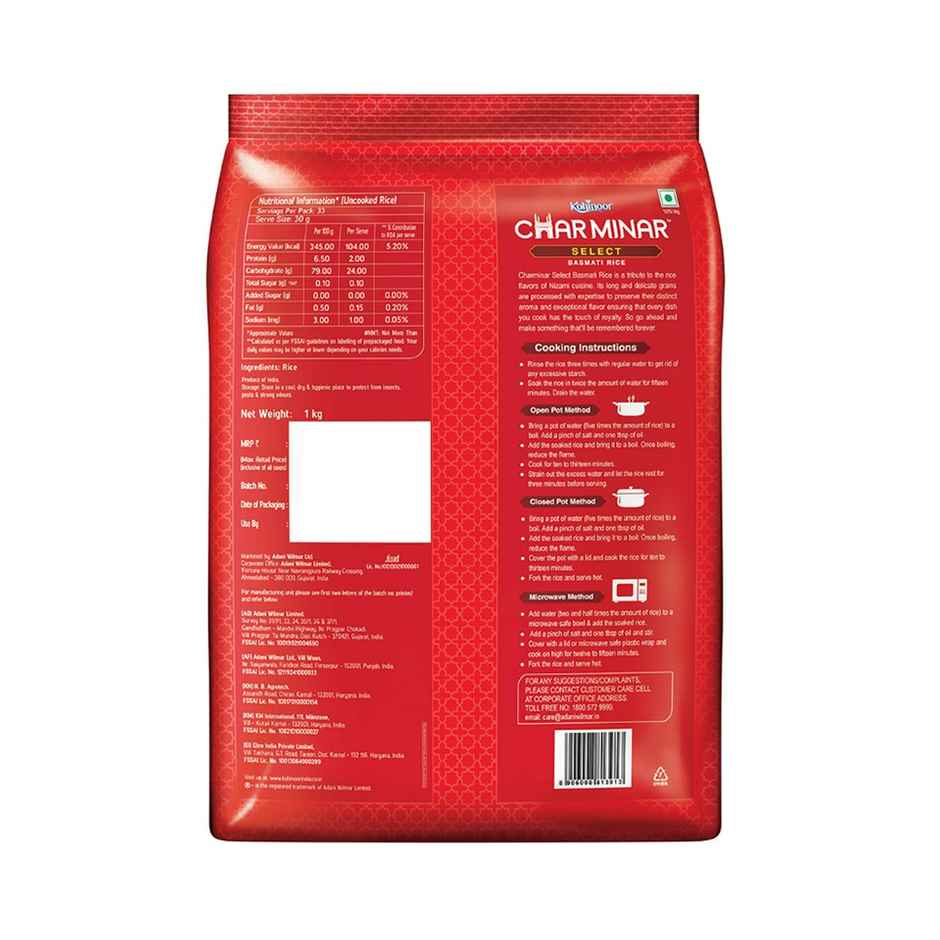Kohinoor Charminar Select Basmati Rice