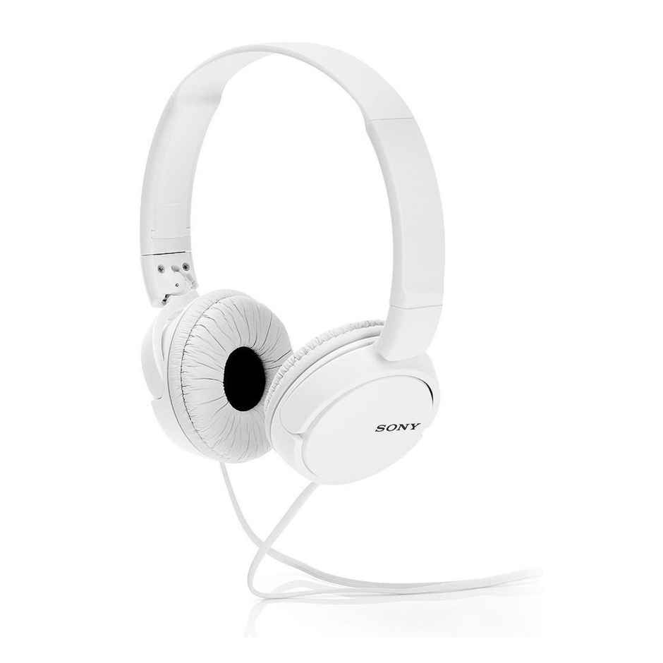 Sony Mdr-zx110a on-ear Wired Headphones Without Mic- White