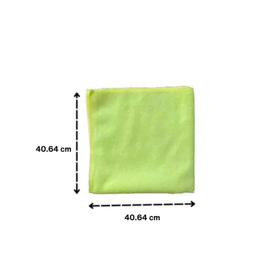 3M Car Care Microfiber Car Cleaning Cloth - Yellow | 200 GSM | 40.64 x 40.64 cm