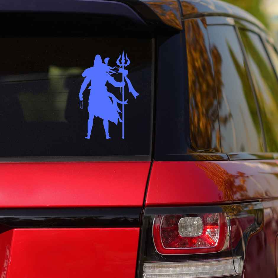 House Of Festivals Automobile Reflective Sticker - 10 x 10 Inches Design 13