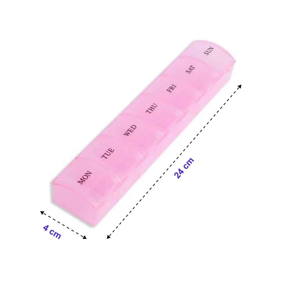 Swastik Houseware Pill Box 1Week | Assorted