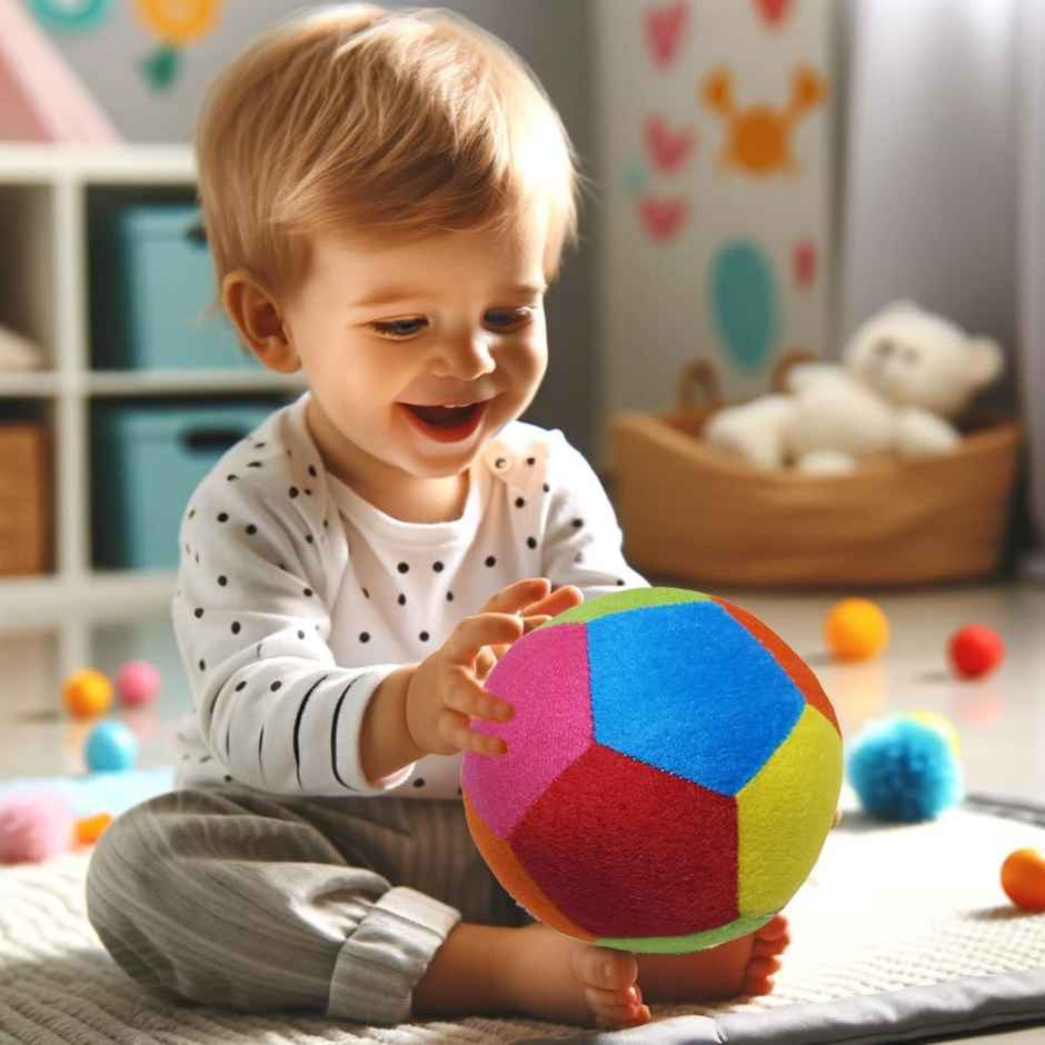 Dimpy Stuff Soft Ball 14 Cm Multicolor