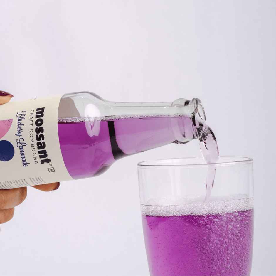 Mossant Blueberry Lemonade Kombucha