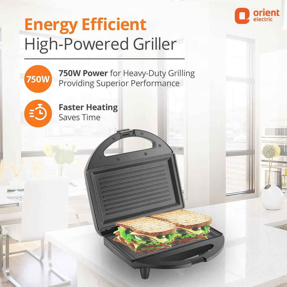 Orient Electric Chefspecial Griller & Toster (Black)