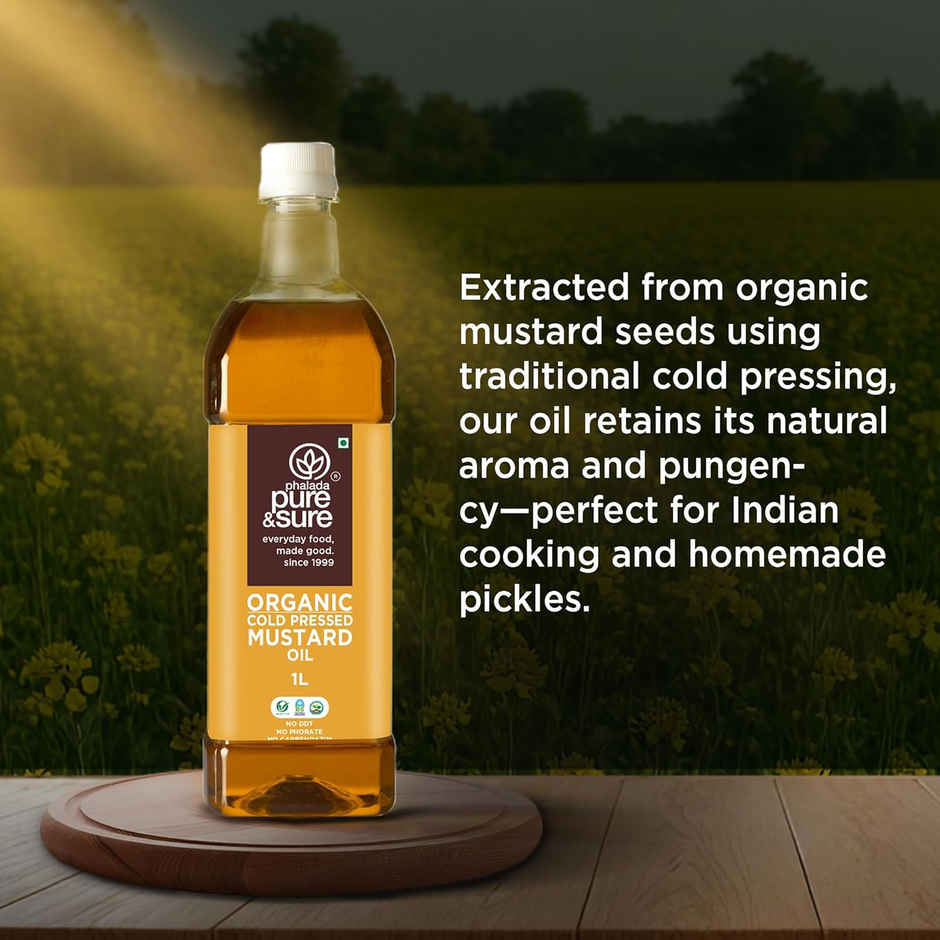Phalada Pure & Sure Mustard (Sarson) Cold Pressed Oil